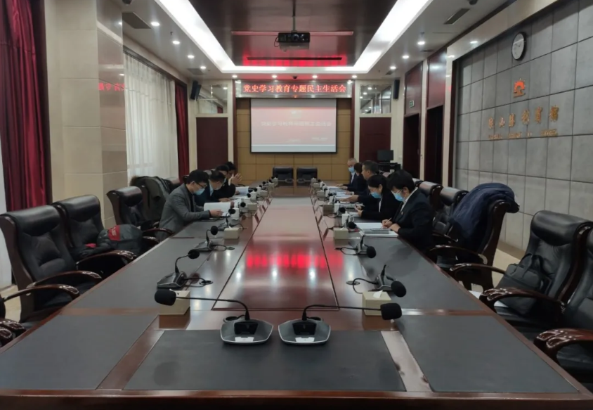 极速电竞比分网 温泉集团党委班子召开党史学习教育专题民主生活会